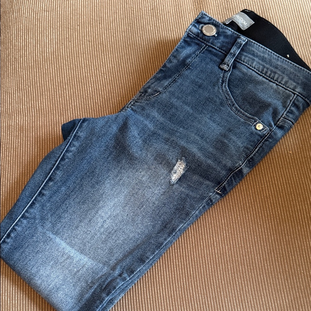 Wit & Wisdom Blue Skinny Jeans